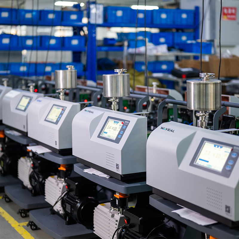 OEM 10000L فراغ نظام الكشف عن تسرب الهليوم آلة كاشف تسرب للطاقة الجديدة