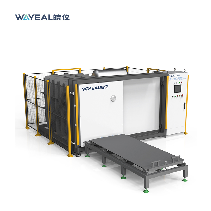 OEM 10000L فراغ نظام الكشف عن تسرب الهليوم آلة كاشف تسرب للطاقة الجديدة