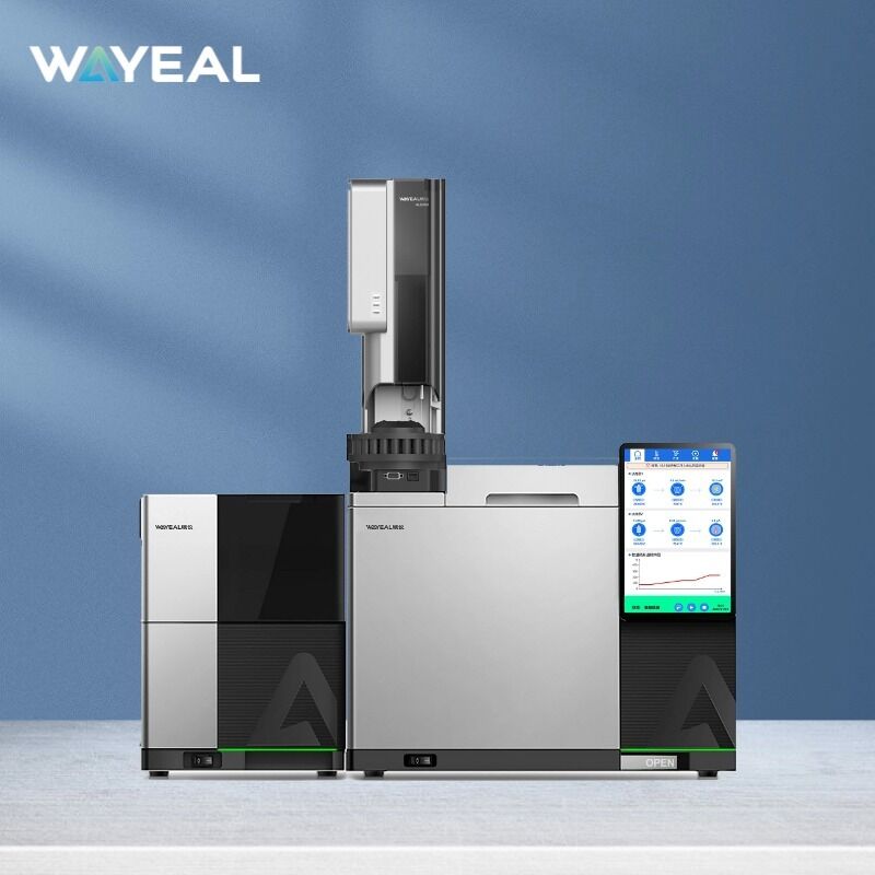 معدل الحرارة القصوى 75 °Cmin الغاز الكروماتوجرافي طيف الكتلة مصدر الطاقة 110240 فولت مثالية للتحليل الكيميائي الدقيق