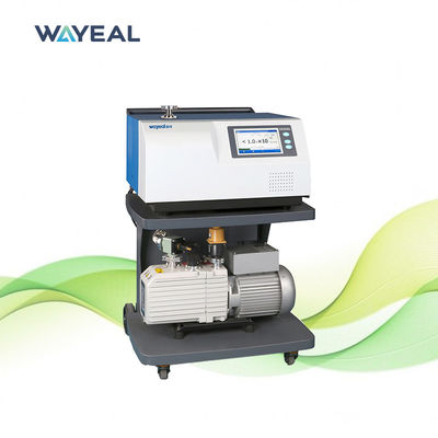 كاشف تسرب الهيليوم مع مصدر آيوني