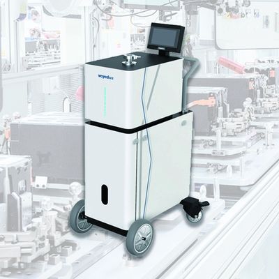 RS232/485 واجهة الاتصال الهليوم الفراغ طيف الكتلة كاشف تسرب 220 فولت